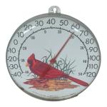 Vintage Jumbo Dial Red Cardinal Thermometer