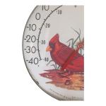 Vintage Jumbo Dial Red Cardinal Thermometer