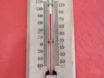 Vintage 1950s TEMCO Radiator Wall Thermometer