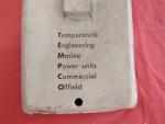 Vintage 1950s TEMCO Radiator Wall Thermometer