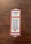 Set of 4 Vintage Local Advertising Thermometers
