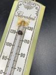 1940s Vintage Wooden Wall Thermometer - 7 Inches