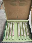 Ohio Thermometer Co. Vintage Beverage Set of 8