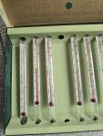 Ohio Thermometer Co. Vintage Beverage Set of 8
