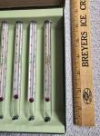 Ohio Thermometer Co. Vintage Beverage Set of 8