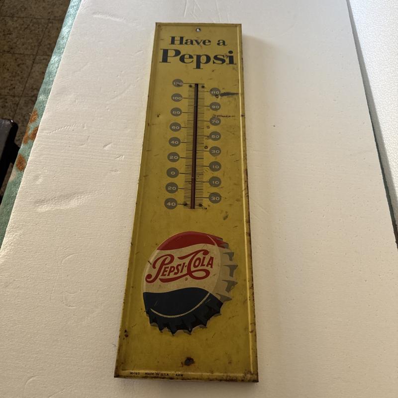 Pepsi Advertising Thermometers