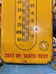 Large Vintage Royal Crown Cola Advertising Thermometer