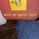 Vintage Royal Crown Cola Tin Store Thermometer