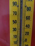 Royal Crown Cola Vintage Metal Wall Thermometer
