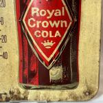 Royal Crown Cola Antique Thermometer Tin Sign