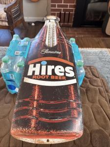 1950s Hires Root Beer Vintage Thermometer 29