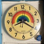 1970s SPRINGFIELD Rainbow Indoor Outdoor Thermometer
