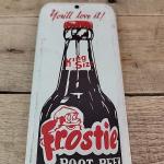 Vintage Frostie Root Beer Metal Wall Thermometer