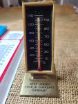 Vintage LP Gas Advertising Thermometers with Box