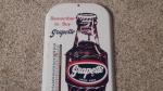 Grapette "Thirsty or Not" Vintage Metal Thermometer