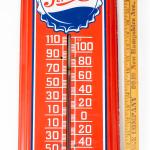 Pepsi-Cola Vintage Steel Wall Thermometer 27