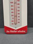 Royal Crown Cola Soda Thermometer 13.5