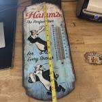 Hamm's Bear 17-Inch Vintage Beer Thermometer