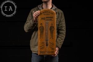 1920s Vintage Advertising Thermometer