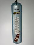 Hires Root Beer Metal Advertising Thermometer 1960s