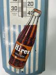 Hires Root Beer Metal Advertising Thermometer 1960s