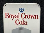 1960s Royal Crown Cola Metal Thermometer Sign