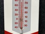 1960s Royal Crown Cola Metal Thermometer Sign