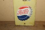 1950s Pepsi Cola Metal Thermometer Sign 27