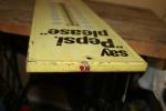 1950s Pepsi Cola Metal Thermometer Sign 27
