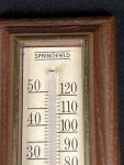 Springfield Vintage Plastic Indoor Thermometer