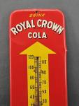 Vintage Royal Crown Cola Soda Thermometer 26"x10