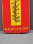 Vintage Royal Crown Cola Soda Thermometer 26"x10