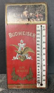 Original Budweiser King of Beers Thermometer