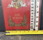 Original Budweiser King of Beers Thermometer
