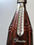 Vintage Bottle-Shaped USA Thermometer 28x8