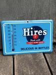 1950s HIRES ROOT BEER Metal Thermometer Sign