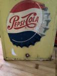 Vintage Pepsi Advertising Thermometer Sign