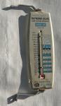Vintage Metal Enamel Outdoor Advertising Thermometer