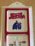Pepsi-Cola Keystone Cops Vintage Metal Thermometer