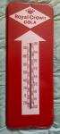 Vintage Royal Crown Cola Advertising Thermometer