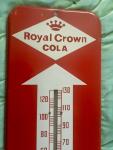 Vintage Royal Crown Cola Advertising Thermometer