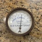 John Labatt Beer Round Thermometer - 4”