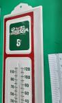 1980s PEPSI-COLA Outdoor Thermometer - Original Box