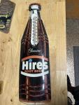 Hires Root Beer Vintage Advertising Thermometer 28.5”