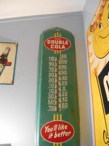 1940's Double Cola Advertising Thermometer