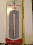 Vintage Royal Crown RC Cola Thermometer 25 7/8”
