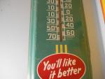 1940's Double Cola Advertising Thermometer