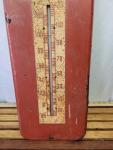 Royal Crown Cola Vintage Metal Wall Thermometer