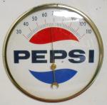 Vintage "Pepsi, Please" Thermometer by Permanent Sign Co