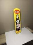 Vintage Ma's Root Beer Soda Tin Thermometer
